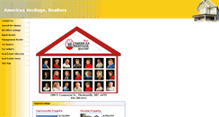 Desktop Screenshot of americanheritage-realtors.com